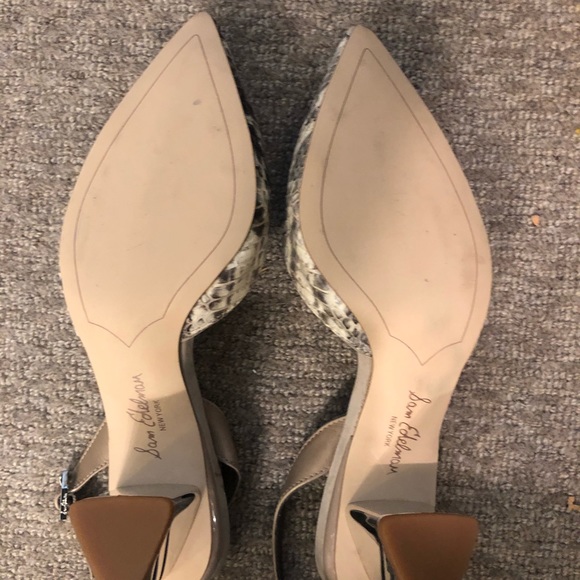 Animal print sling backs by Sam Edelman in size 7 - Picture 4 of 6